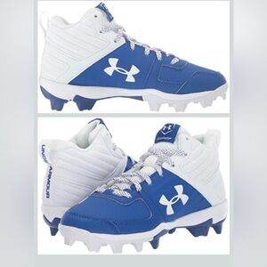 Under Armour Royal Blue and White Athletic Shoes